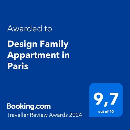 Appartamento Design Family In Parigi